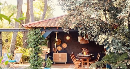 Jardin d'ailleurs, gite 45m2 pour 2 personnes