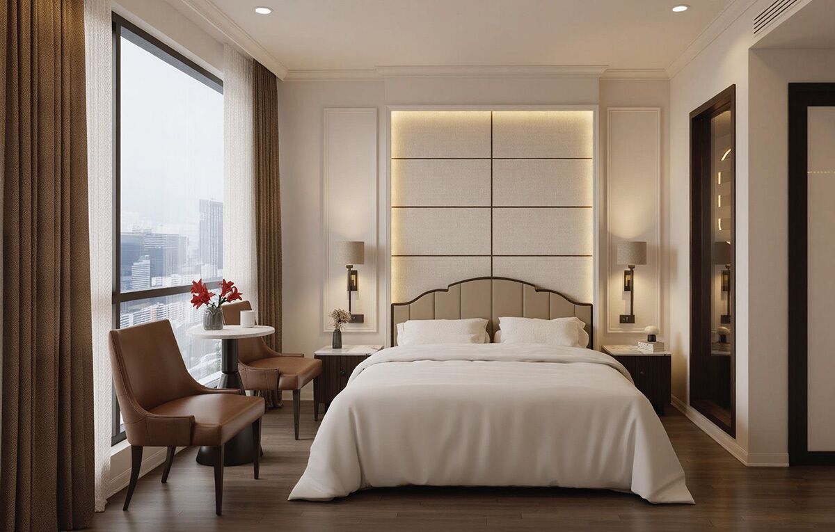 Habitación Deluxe doble | Caja fuerte, wifi gratis, ropa de cama