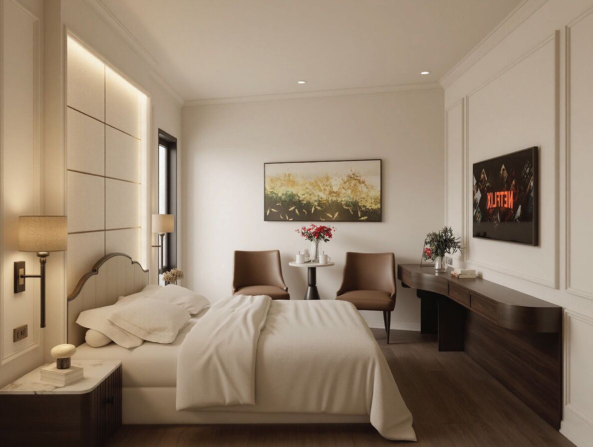 Habitación junior doble | Caja fuerte, wifi gratis, ropa de cama