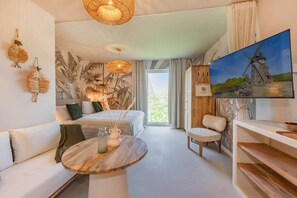 1 bedroom, free WiFi, bed sheets - BaliBlizz apartment 12 with terrace, sauna & whirlpool in Benz 23 m² (Benz)