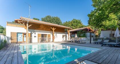 8-Guest Flat near Lacanau Lake