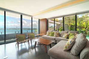 Luxury Villa, Beach View | Living area - Santos Cliff View  (Jimbaran)