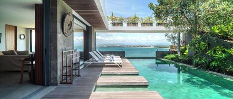 Luxury Villa, Beach View | Pool | Indoor pool