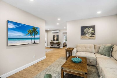 Designer 2BR with Sage Kitchen & Quartz Counters