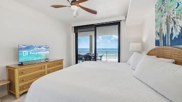 Signature Condo, 3 Bedrooms, Balcony, Beach View | Individually decorated, individually furnished, iron/ironing board