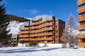 Exterior - Attractive studio with balcony (Les Deux Alpes)