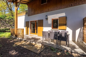 Outdoor dining - Apartment in Lacanau near beach (Lacanau)