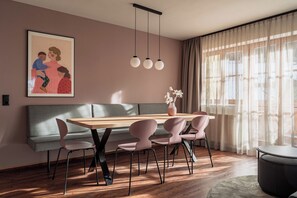 Dining - 90m² apartment Theresa in Wagrain with logia up to 8 pers - Julius Appartements (Hofmark)