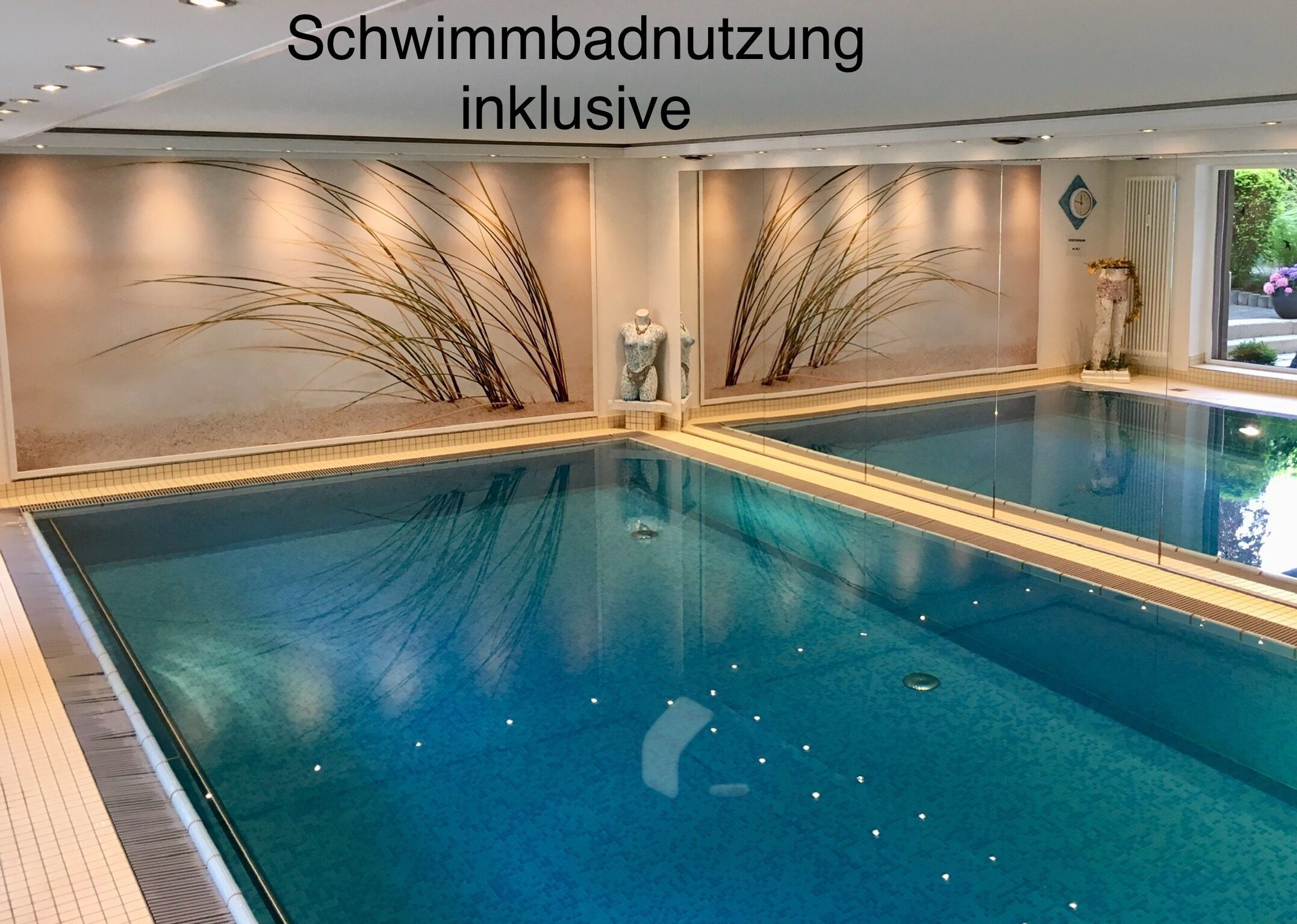 Piscine couverte, piscine chauffée