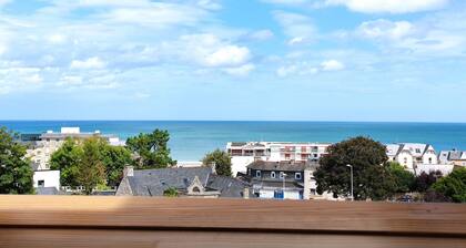 Sea view studio - Beach access on foot + GR34 - Near Saint-Brieuc