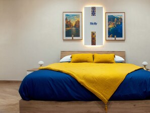 1 bedroom, iron/ironing board, WiFi, bed sheets - Fauda House 1, in the historic center of Palermo (palermo)