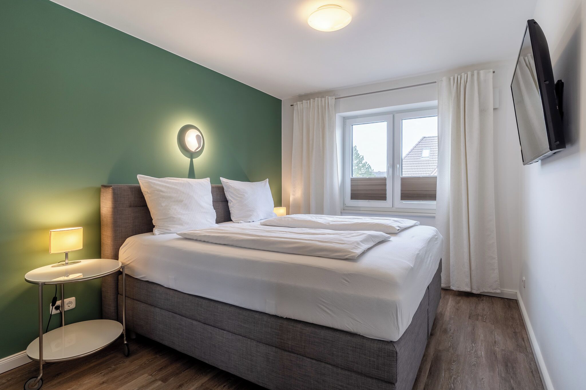 2 slaapkamers, een kluis op de kamer, gratis wifi, beddengoed
