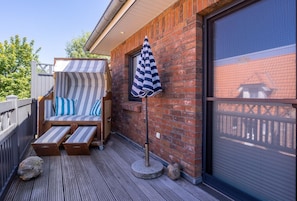 Terrace/patio - Vacation apartment Dorfplatz SPO (Sankt Peter-Ording)