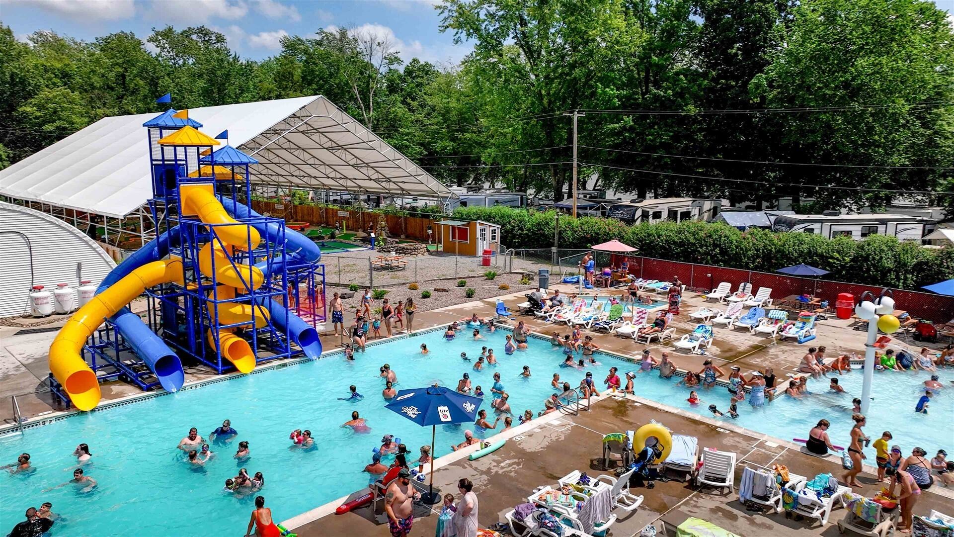 Outdoor pool