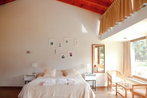 经典小屋, 花园景观 | 客房内保险箱、遮光窗帘、隔音、熨斗/熨板