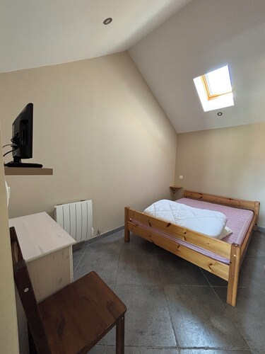 Maison avec piscine couverte et chauffée en Normandie