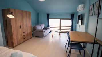 Apartment, Blick auf den Innenhof | Kostenloses WLAN