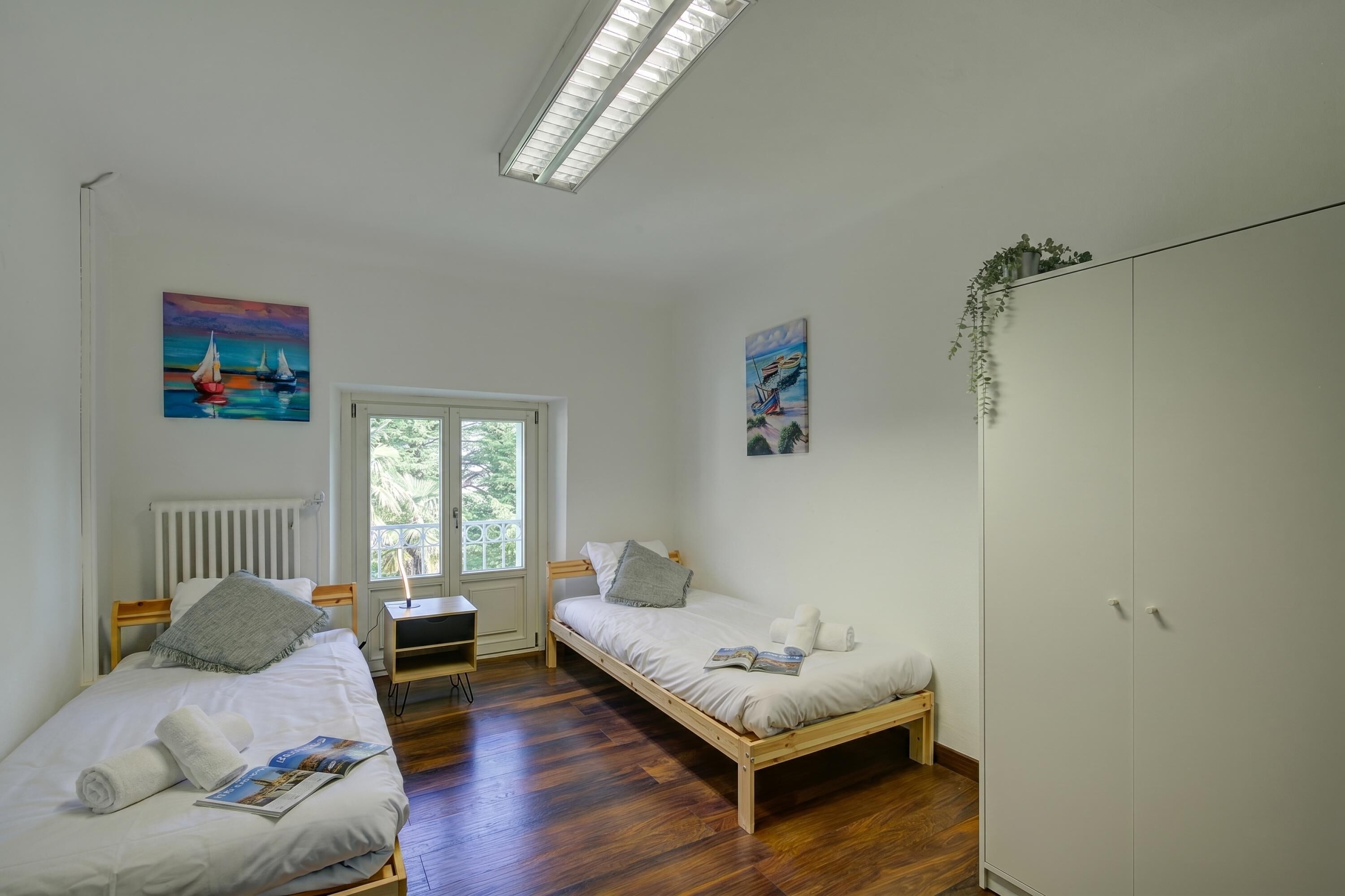 Standard-Apartment, 2 Schlafzimmer, Klimaanlage (Maroggia Apt 2 Near The Lake for 5)