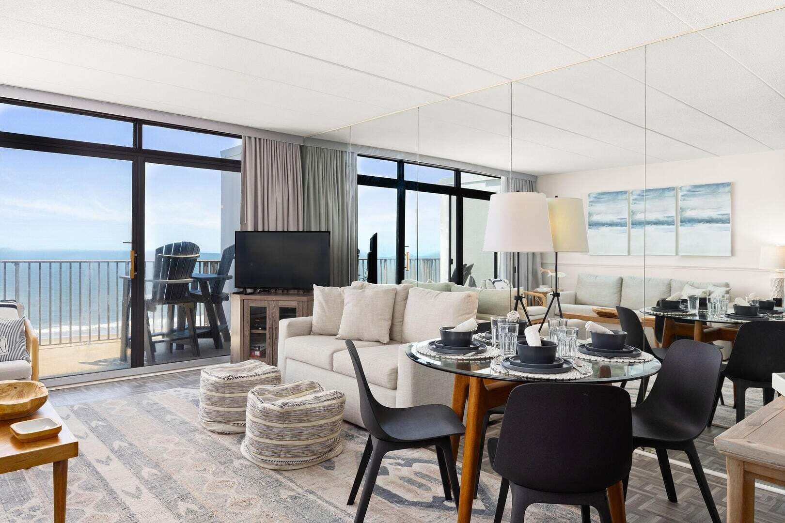 Leilighet, 1 soverom | Oppholdsområde