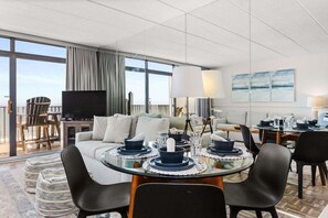 Condo, 1 Bedroom | Living area - Sails Ii 704 1 Bedroom Condo (Ocean City)