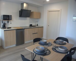Condo, Balcony | Dining - IG Apartamentos (Palas de Rey)