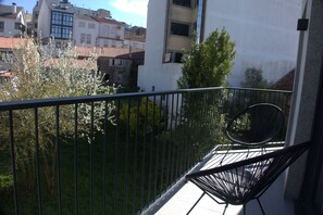 Condo, Balcony | Property grounds - IG Apartamentos (Palas de Rey)