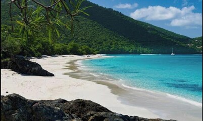 New 1-Bedroom villa with plunge pool on St John's amazing North Shore.