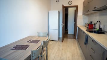 Apartment, City View | Private kitchen