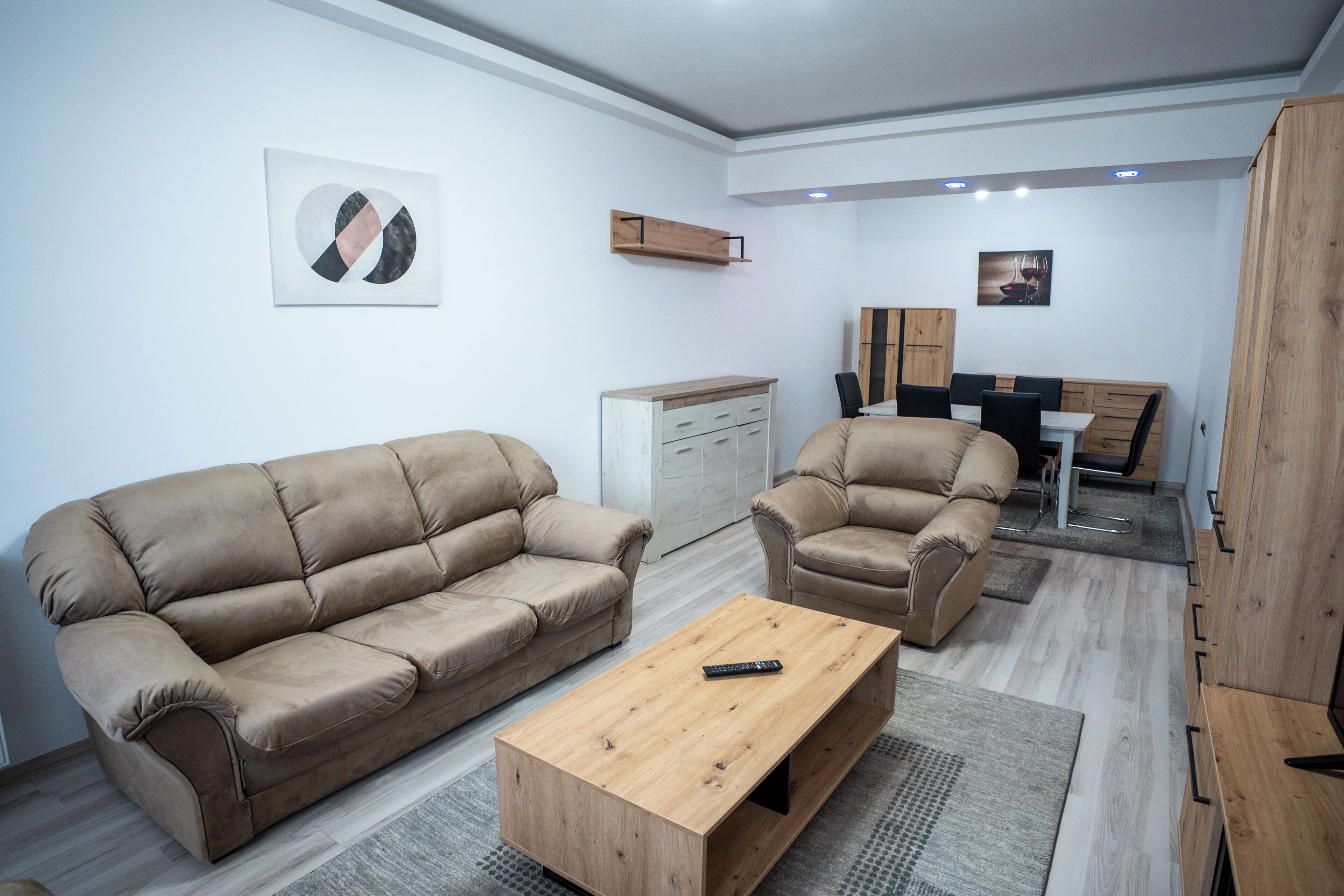 Apartment, City View | Living area