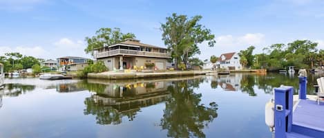View from lower dock