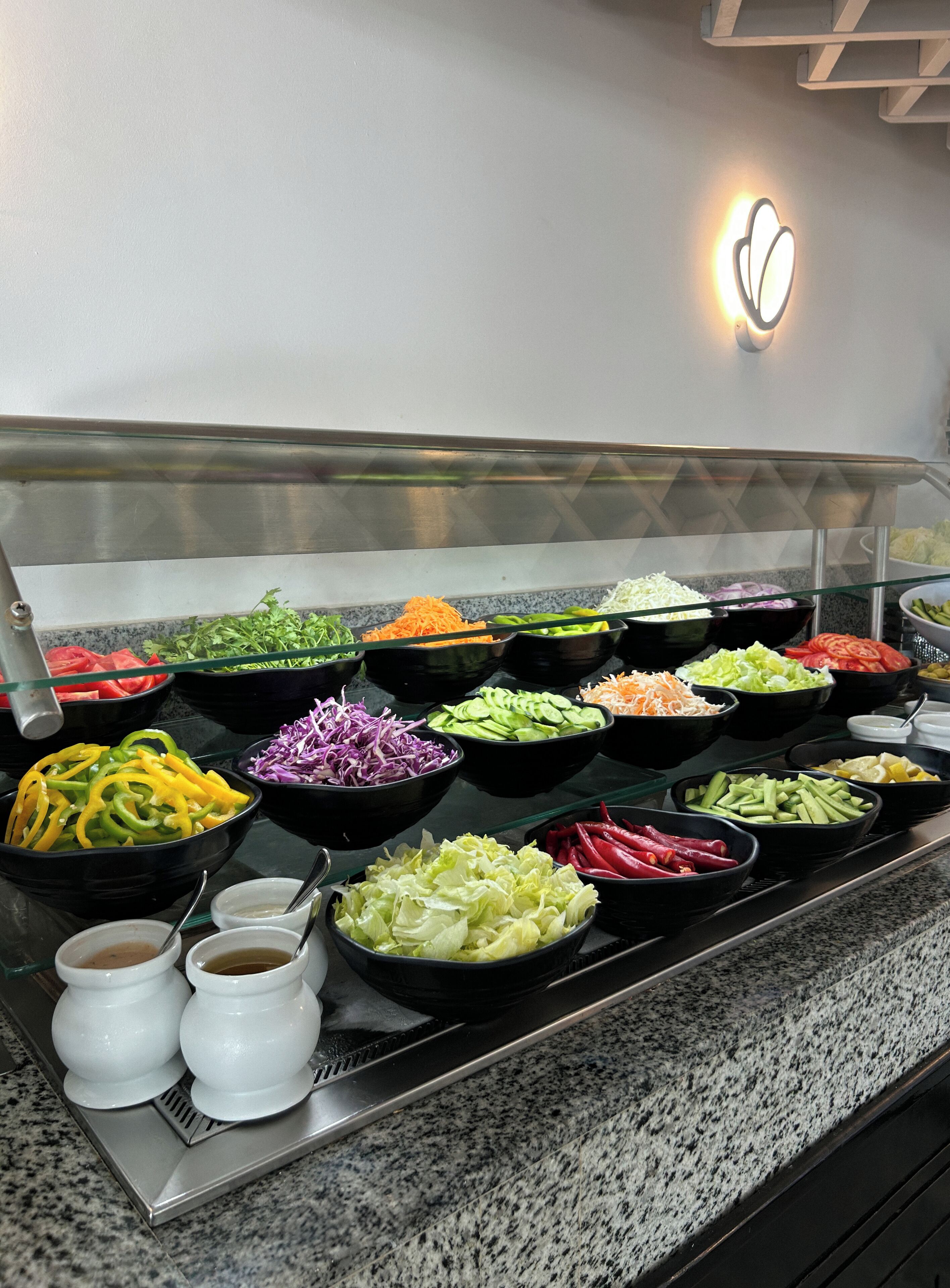 Petit déjeuner buffet compris tous les jours