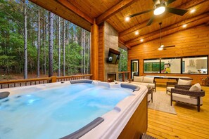 Bubbelpool inomhus