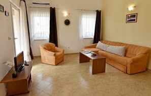 Apartment, 1 Bedroom, Balcony | Living room - Lovely Poolside Apartment in Tar (Tar-Vabriga)