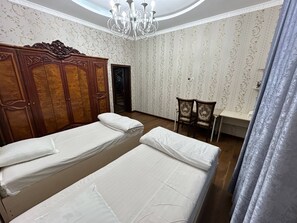 Double or Twin Room, Garden View | In-room safe, soundproofing, iron/ironing board, free WiFi - Yurta Guest House (Nukus)