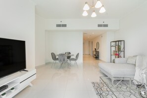 Superior Apartment, 2 Bedrooms, Harbor View | Dining room - Gala Guests - Damac Heights Collection (Dubai Mairna)