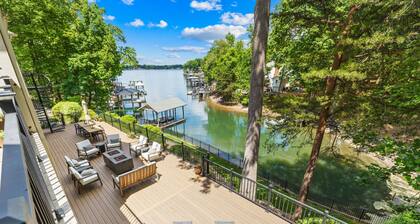 NEW! Lakefront Home w/ Theater, Dock, Game Rooms