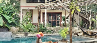 Private Jungle Eco-Lodge Near Tulum - Yoga Shala, Pool, 3BR