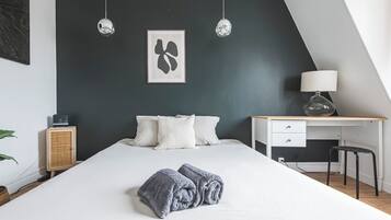 3 Schlafzimmer, Reisekinderbett, WLAN, Bettwäsche