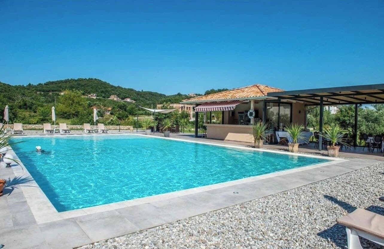 Seasonal outdoor pool