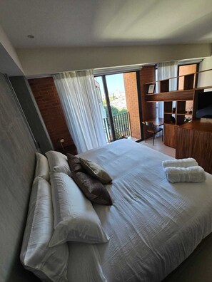 1 bedroom, iron/ironing board, free WiFi, bed sheets - Loft furnished and equipped (Guadalajara)