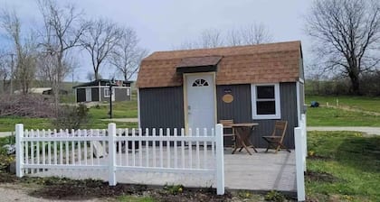 Relax & Explore in our Tiny Cabin for two at AOK Campground