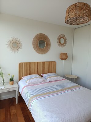 3 habitaciones, tabla de planchar con plancha y wifi 