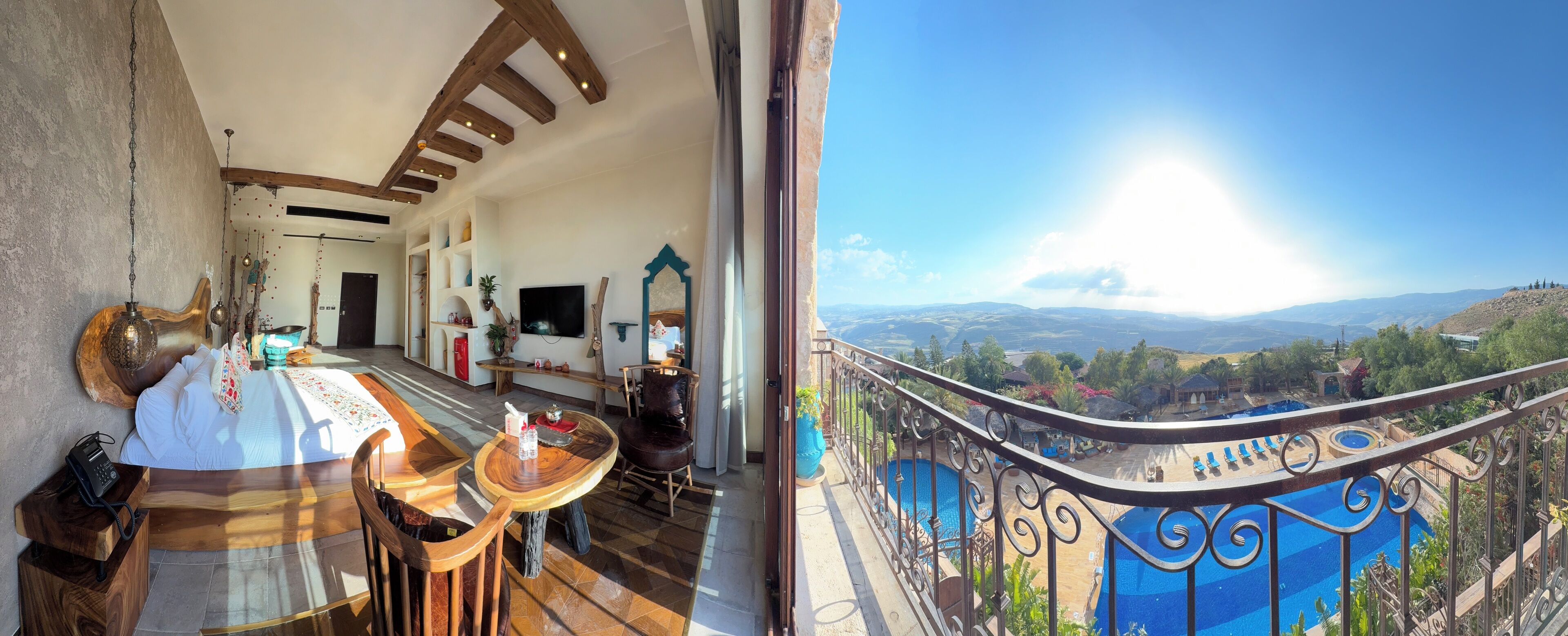 Suite Luxe, vue montagne | Vue sur les montagnes