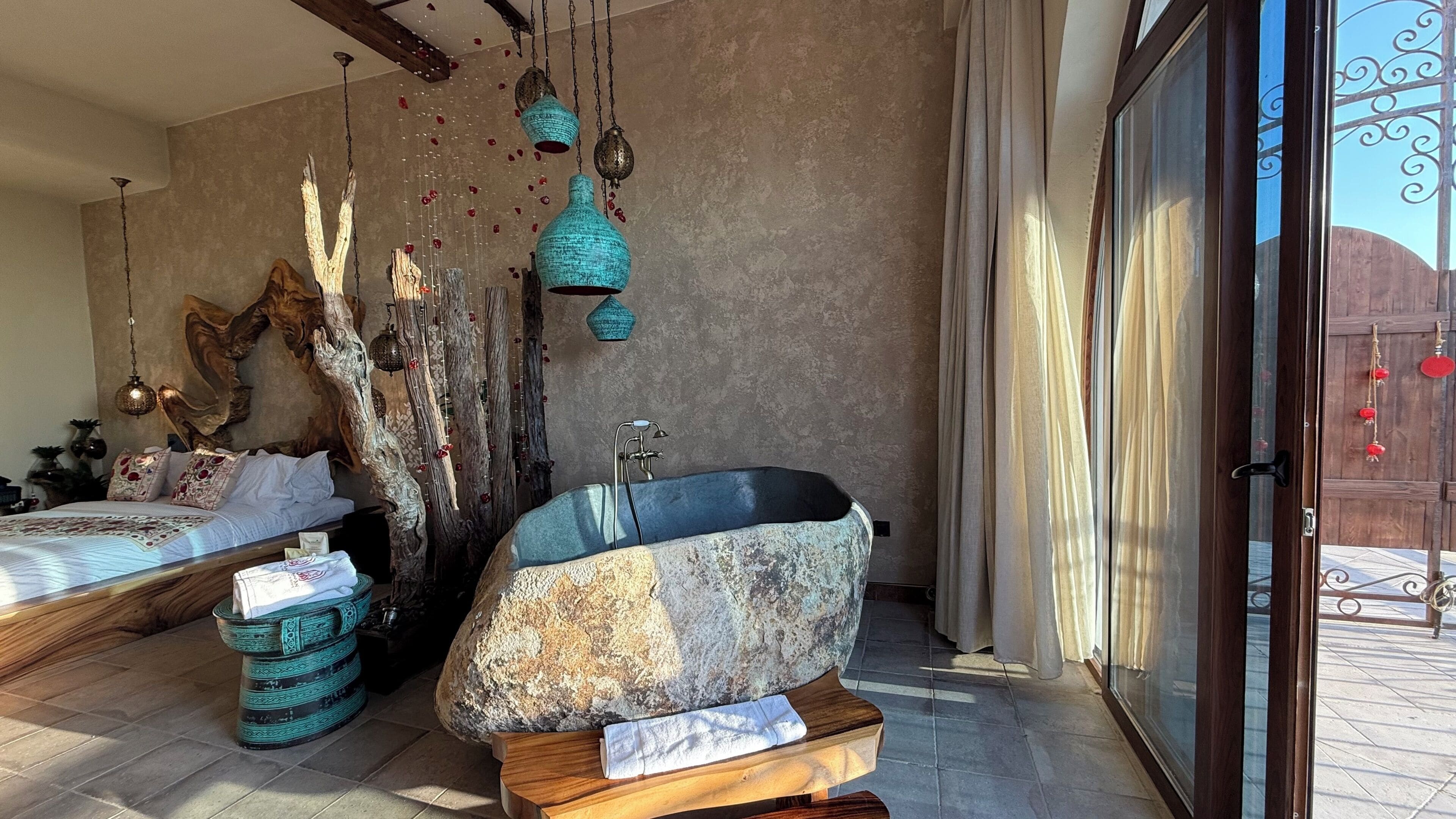Suite Luxe, balcon, vue montagne