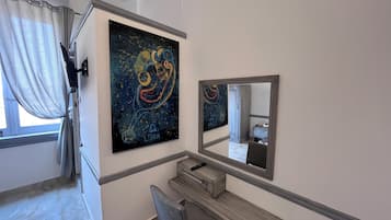 City Double Room | In-room safe, individually decorated, free cribs/infant beds, free WiFi