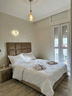 Iron/ironing board, WiFi, bed sheets - Sunny 3-Bedroom Retreat | Central & Family Ready (Agadir)