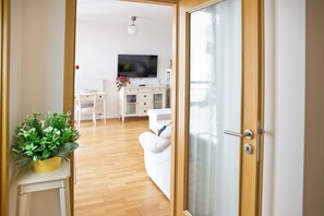 Living area - Lovely apartment in welcoming Karlovy Vary with private garage parking space. (Karlovy Vary)
