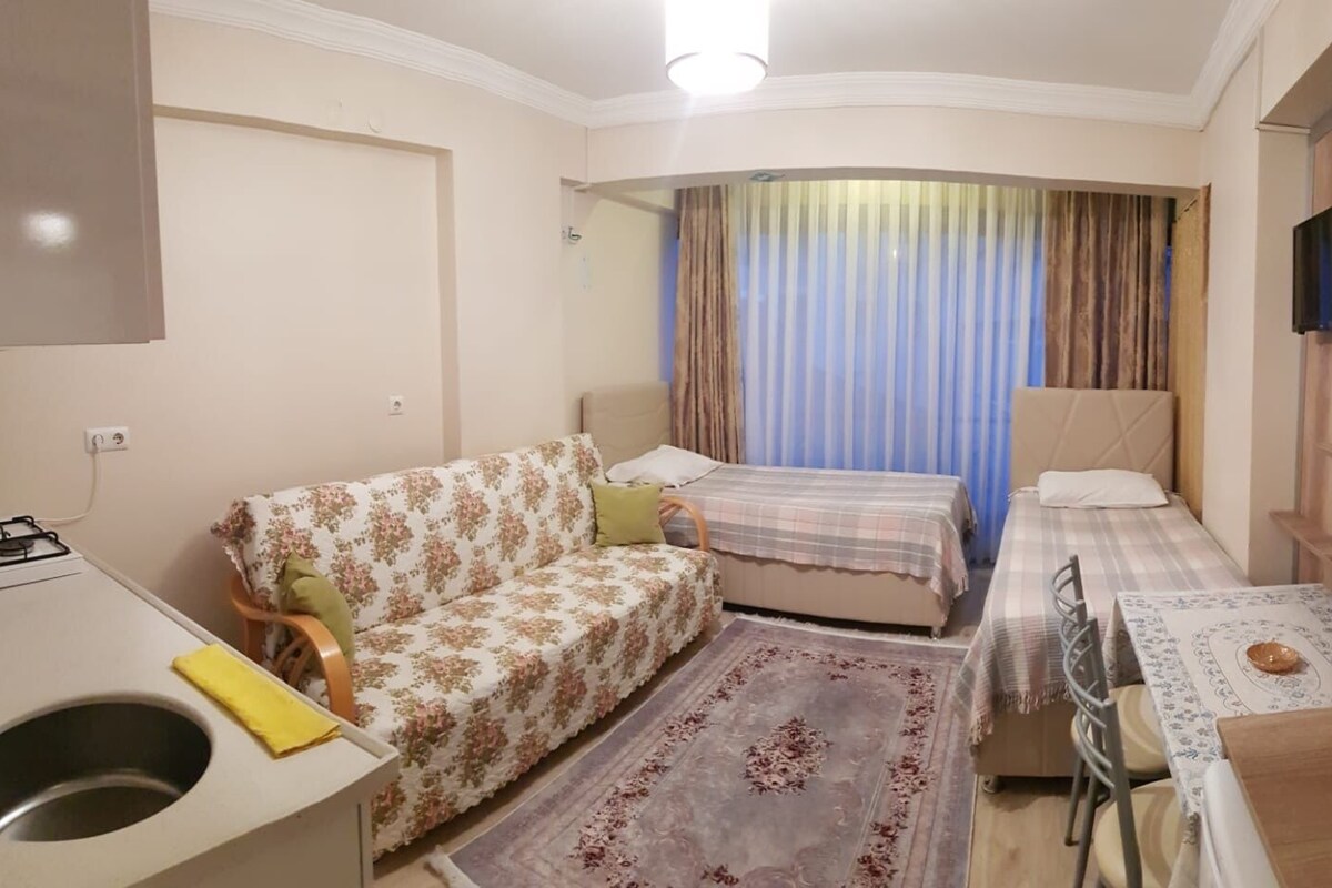 Apartemen Keluarga, balkon, pemandangan pelabuhan | Wi-Fi gratis