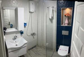 Suite, Non Smoking, Beach View | Bathroom | Shower, hair dryer, towels, soap