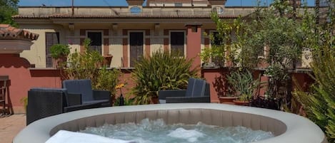 Lägenhet Deluxe - balkong | Terrass/Patio